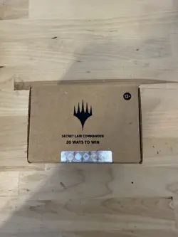 MTG Secret Lair Commander Deck: 20 Ways to Win Sealed - Image 1