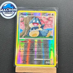 Munchlax 68/100 Majestic Dawn Common LP 2008 Reverse Holo - Image 1