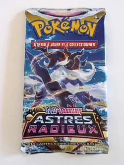 BOOSTER DE 10 CARTES POKEMON ASTRES RADIEUX EB10 FR NEUF SCELLE CLAMIRAL HISUI - Image 1