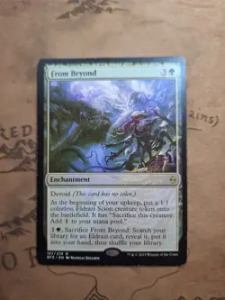 MTG From Beyond Battle for Zendikar Eldrazi Enchantment LP Non-Foil Card - Image 3