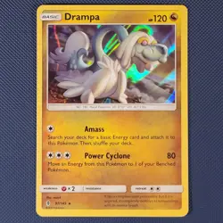 Drampa 97/145 - Guardians Rising - Rare Holo Pokemon Card - NM - Image 1