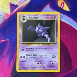 Haunter 29/102 Base Set ENGLISH Pokemon TCG NM/LP - Image 1
