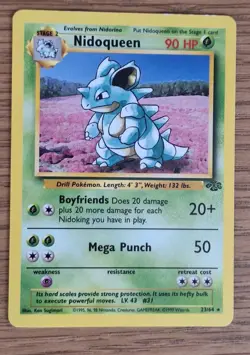 Pokemon Nidoqueen 23/64 Rare Jungle Unlimited - Image 1