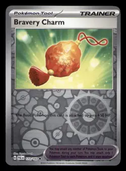 Bravery Charm 173/193 Uncommon Paldea Evolved Pokemon TCG Reverse Holo NM - Image 1