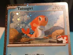 Tatsugiri 062/198 Holo Prize Pack Series Pokemon Play! Stamp Mint Condition - Image 2