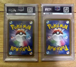 [PSA10] Pokemon Card Nanjamo Iono SR SV2D & N's Reshiram AR SV9 Gem Mint Japan - Image 2