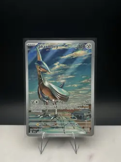 Skarmory 209/191 2024 Surging Sparks Illustration Rare Card Pokemon TCG - NM - Image 1