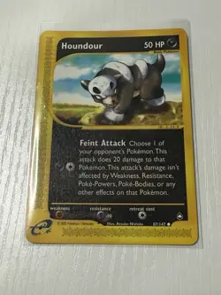 Pokemon TCG: Houndour 87/147 Aquapolis E Series Vintage WOTC- NM-M - VTG - Image 1