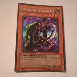 Panther Warrior-CT2-EN006-Secret Rare-Limited Edition-MC Yu-Gi-Oh! TCG - Image 1