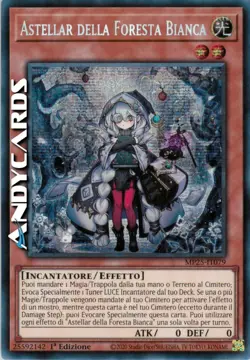 ASTELLAR DELLA FORESTA BIANCA • Segreta Prismatica • MP25 IT079 • 1Ed • Yugioh! - Image 1