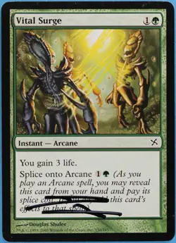 Vital Surge Betrayers of Kamigawa NM Common Artist Signed CARD (s2923) ABUGames - Image 1