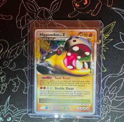Hippowdon LV.X 2009 Rising Rivals 107/111 Holo SWIRL Pokemon Card - Image 2