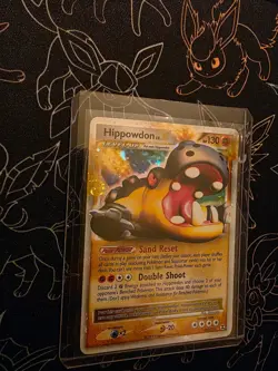 Hippowdon LV.X 2009 Rising Rivals 107/111 Holo SWIRL Pokemon Card - Image 4