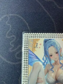 Goddess White Bikini Vivi Premium Metal Card Waifu Doujin One Piece Character - Image 2