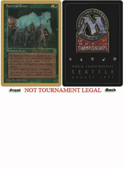 Spectral Bears (Svend Geertsen - 1997) World Championship PLD CARD ABUGames - Image 1