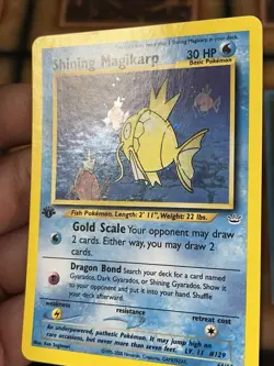 Pokemon Shining Magikarp Neo Revelation 1st Edition Secret Rare Holo #66 /64 - Image 2
