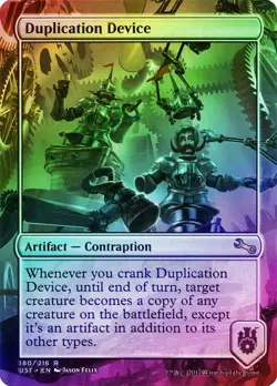 Duplication Device FOIL Unstable MINT Artifact Rare MAGIC MTG CARD ABUGames - Image 1