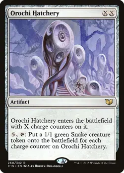 Orochi Hatchery Commander 2015 NM Artifact Rare MAGIC GATHERING CARD ABUGames - Image 1