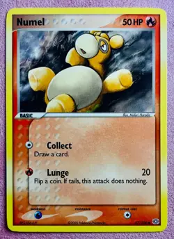 Numel 57/106 Non Holo | EX Emerald | 2005 Vintage Pokemon TCG Card | LP - Image 1
