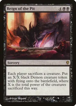 Reign of the Pit Conspiracy NM Black Rare MAGIC THE GATHERING CARD ABUGames - Image 1
