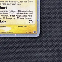 Raichu EX 97/106 - Pokemon Card TCG Emerald Holo MP - Image 5