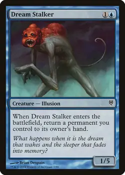Dream Stalker Jace vs. Vraska NM Blue Common MAGIC THE GATHERING CARD ABUGames - Image 1