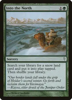 Into the North Coldsnap NM Green Common MAGIC THE GATHERING MTG CARD ABUGames - Image 1