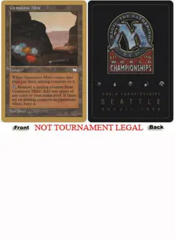 Gemstone Mine (Brian Seldon - 1998) World Championship PLD CARD ABUGames - Image 1