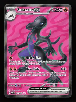 Salazzle ex 101/088 Ultra Rare Perfect Order Pokemon Card - Image 1