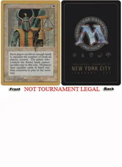 Balance (Bertrand Lestree - 1996) World Championship NM White Rare CARD ABUGames - Image 1
