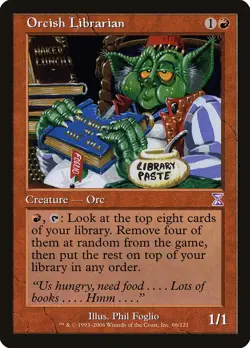 Orcish Librarian Time Spiral - Timeshifted PLD Red Special MTG CARD ABUGames - Image 1