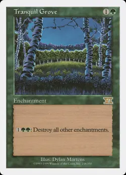 Tranquil Grove 6th Edition PLD Green Rare MAGIC THE GATHERING MTG CARD ABUGames - Image 1
