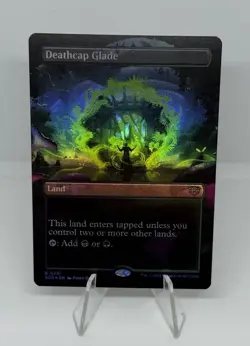 Deathcap Glade (Borderless) (Foil) 0301 (R) MTG Secrets of Strixhaven (SOS) - Image 1