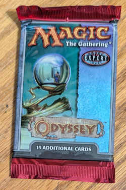 MTG - 2x Odyssey Booster Pack - Magic the Gathering Factory Sealed 2001 - Image 2