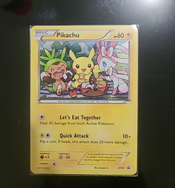 Pokemon TCG Pikachu Black Star Promo XY95 Mint - Image 1