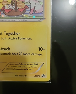Pokemon TCG Pikachu Black Star Promo XY95 Mint - Image 3