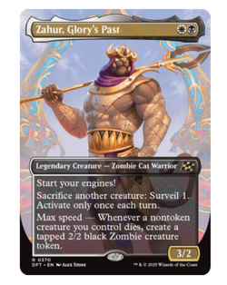 Zahur, Glory's Past - Borderless Aetherdrift MTG - Image 1