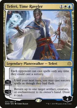 Magic The Gathering MTG TEFERI, TIME RAVELER War of the Spark NM Near Mint - Image 1
