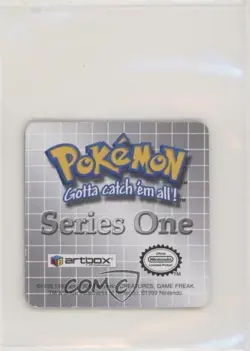 Caterpie Metapod Butterfree Artbox Pokemon Action Flipz Series 1 #04 1999 - Image 2