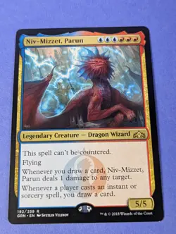 MTG Magic: Guilds of Ravnica: Niv-Mizzet, Parun #192/259 Rare - NM - Image 1