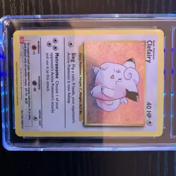 2023 Pokemon Clefairy #013/034 Pristine 10 CGC English Charizard & Ho-Oh ex Holo - Image 3