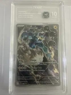 Pokemon Thundurus Black Bolt ETB Promo SVP EN 209 TAG 10 Gem Mint - Image 1