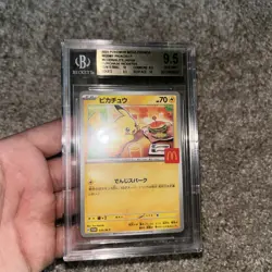 Mcdonalds Pikachu 2025 Pokemon BGS 9.5 Read description - Image 1