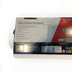 Pokemon TCG 2025 Holiday Calendar New Factory Sealed 2 Pack - Costco Exclusive - Image 3