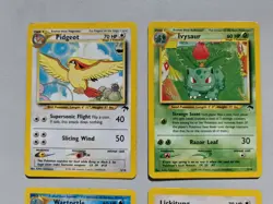 Pokemon TCG Southern Islands Bundle Pidgeot Ivysaur Wartortle Lickitung - Image 3