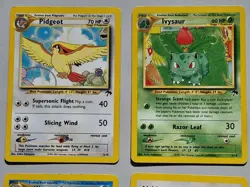 Pokemon TCG Southern Islands Bundle Pidgeot Ivysaur Wartortle Lickitung - Image 5