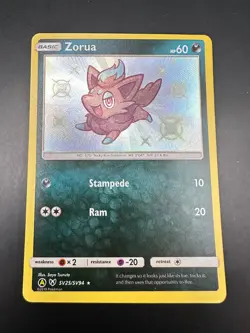 Pokemon Zorua SV25/SV94 Holo Hidden Fates: Shiny Vault - Image 1