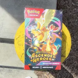 Pokemon TCG Mega Evolution Ascended Heroes Booster Bundle Box Dragonite Ho-Oh - Image 1