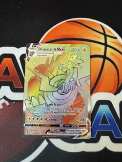 Pokemon Pokemon TCG Dracozolt VMAX (Secret) 210/203 Swsh07: Evolving Skies Holo - Image 1