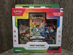 Pokemon TCG First Partner Illustration Collection Series 1 *New Sealed* - Image 1
